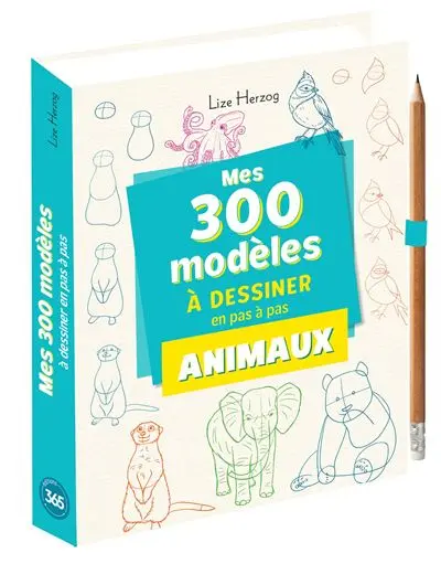 [ED-9641] Mes 300 modèles d'Animaux à dessiner Pas à pas