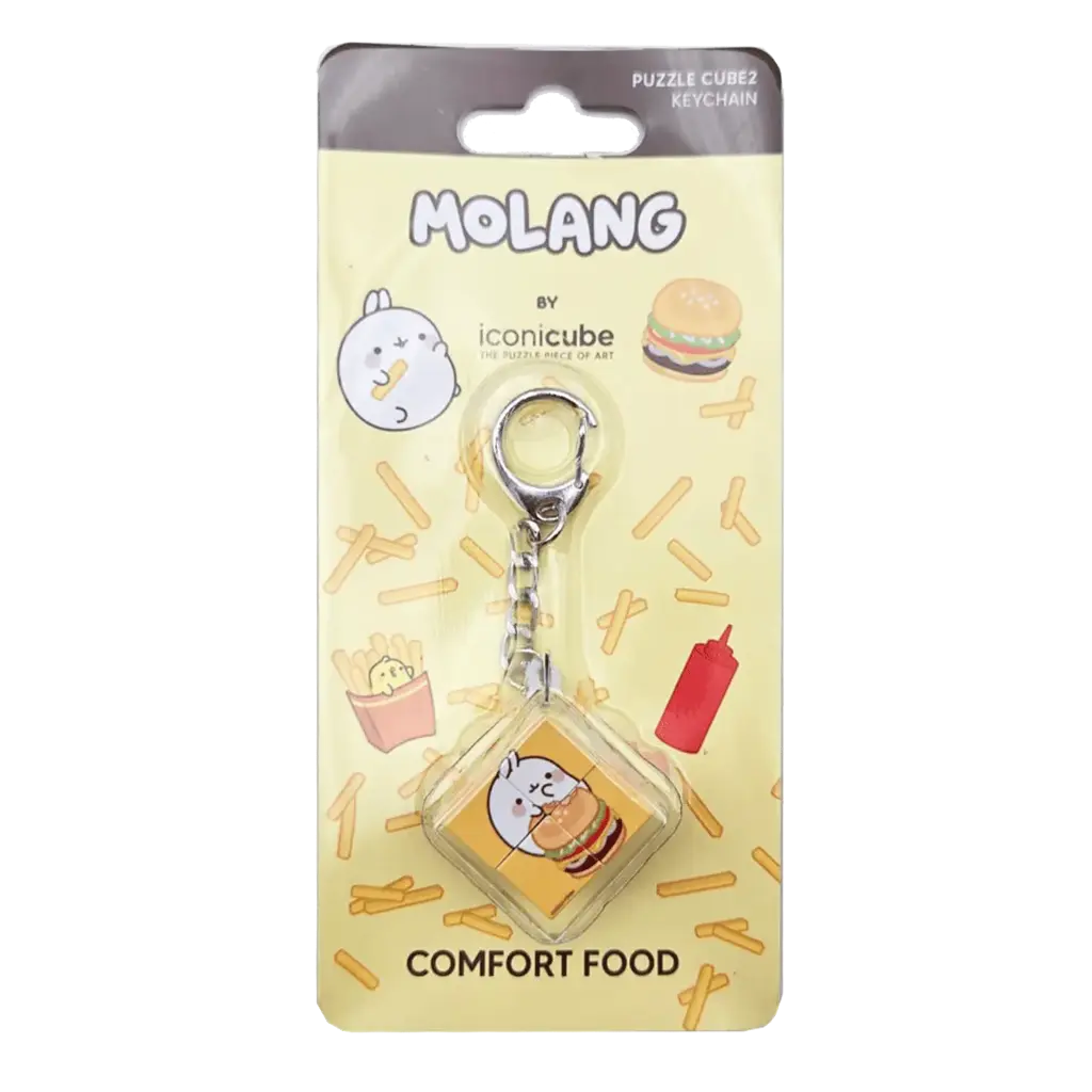 Puzzle Cube 2 Molang Porte-clé