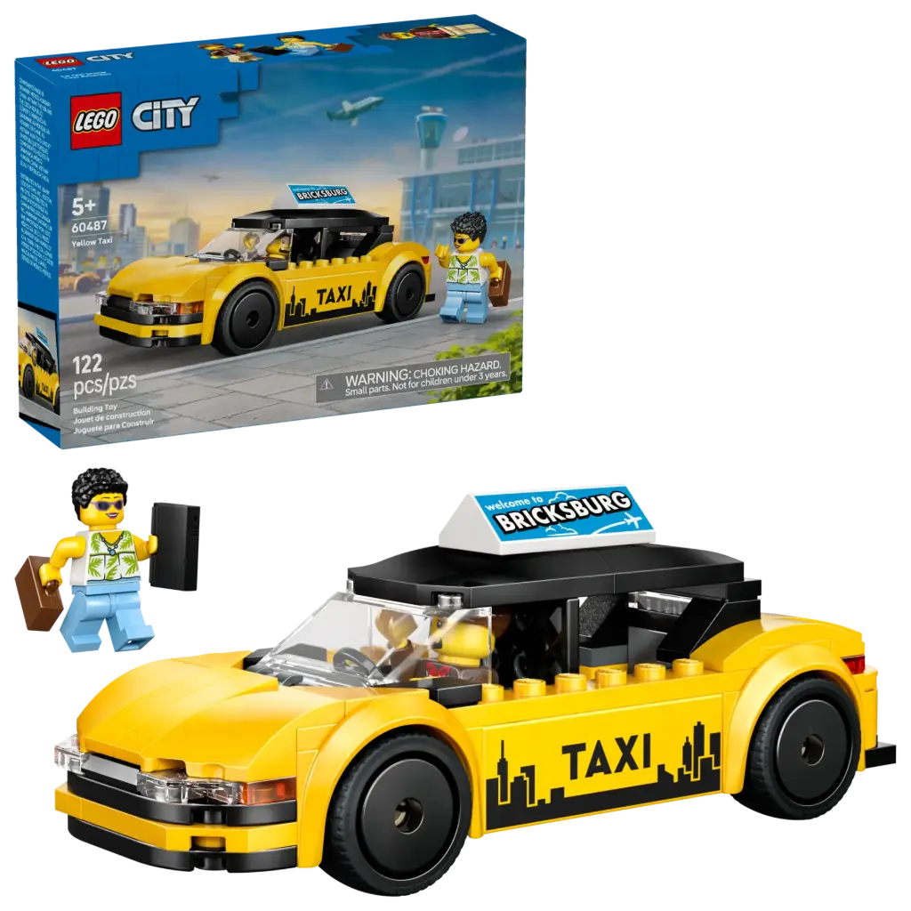 [LE-1926] Taxi Jaune Lego City