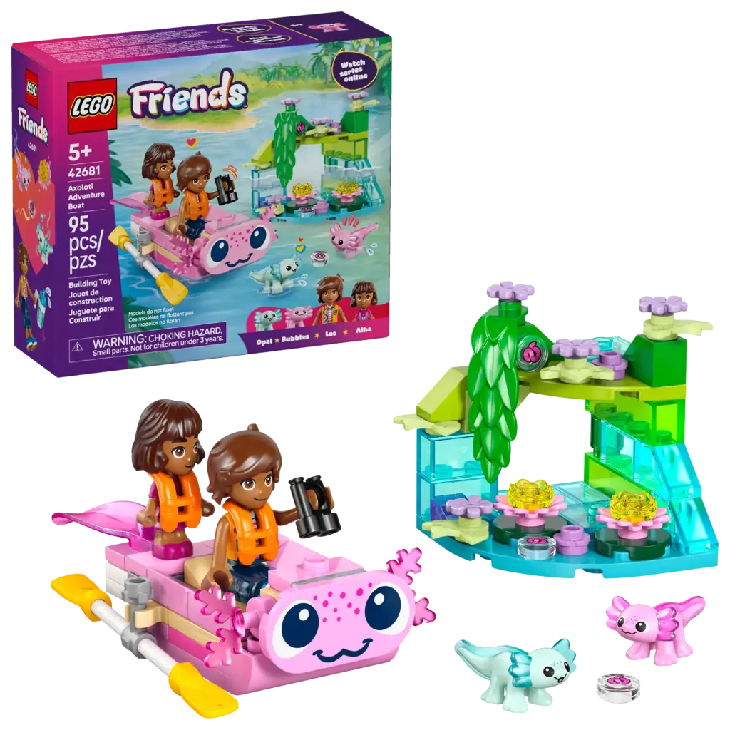 Le bateau d'aventure Axolotl Lego Friends