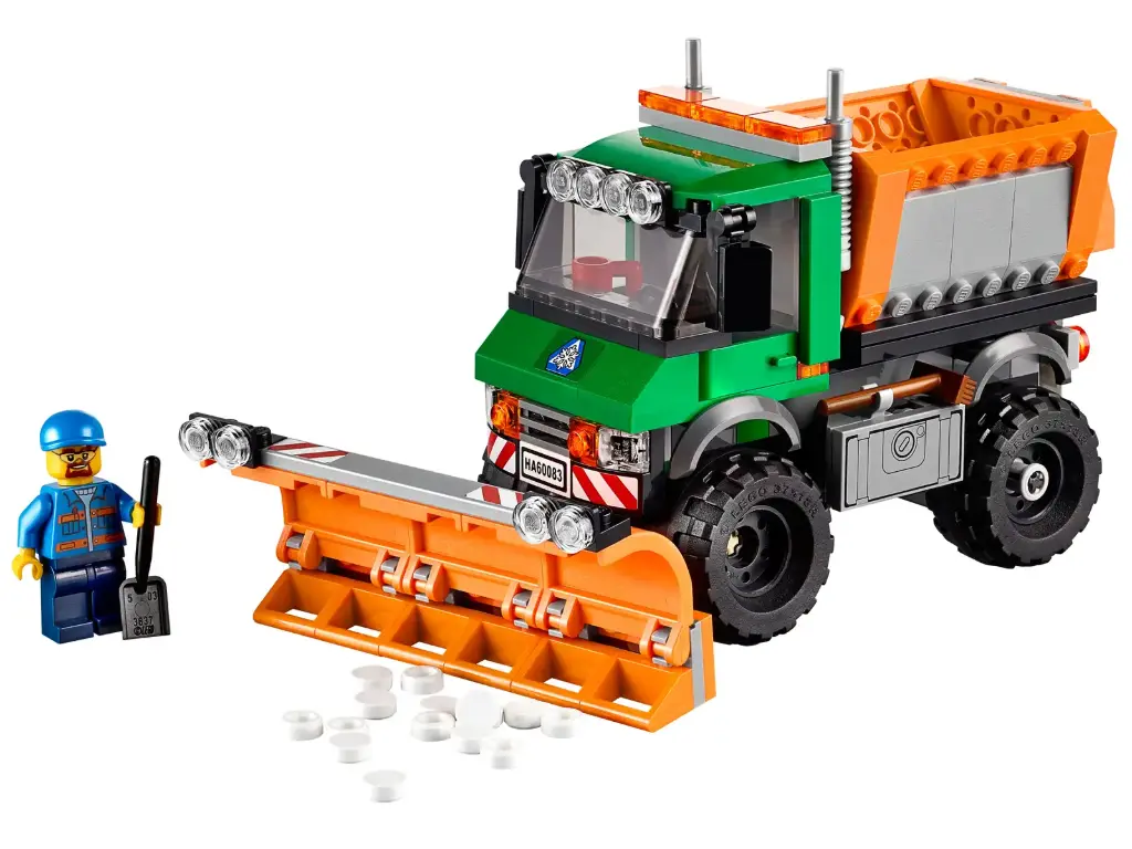 [LE-6592] La déneigeuse Lego City 