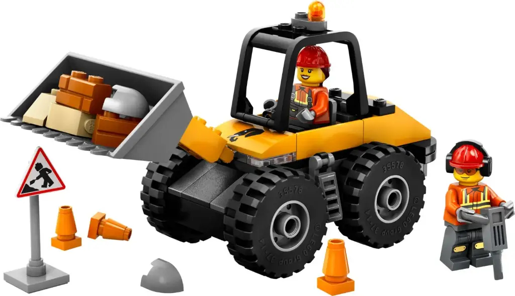 La chargeuse de chantier Lego City