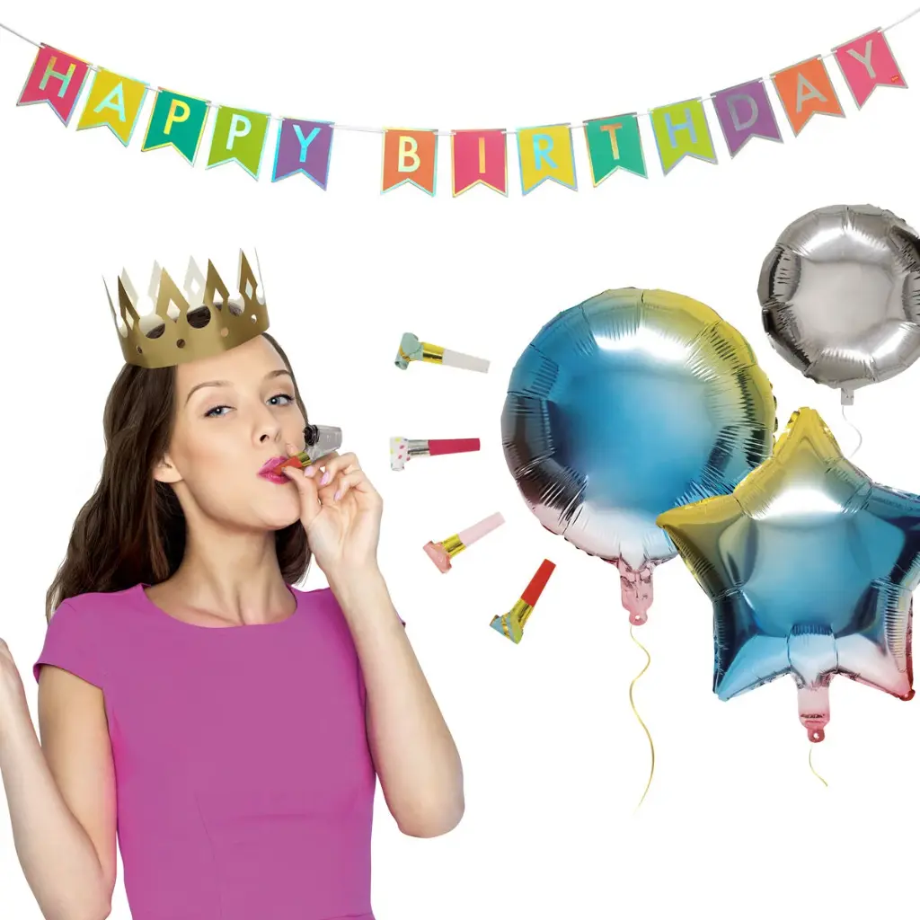 [LE-1748] Kit Fête d’Anniversaire - It's Party Time