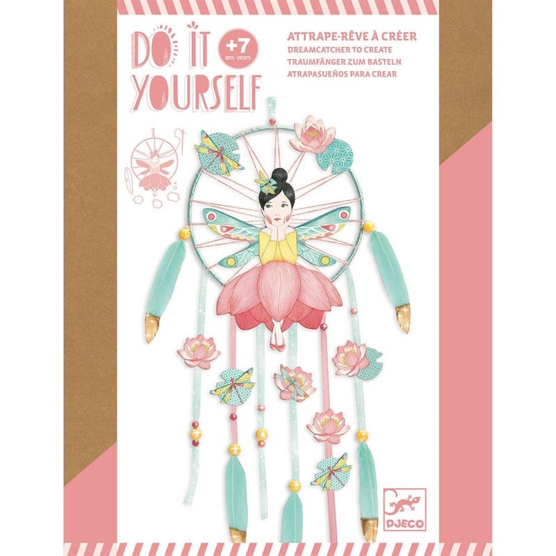 Kit créatif Attrape-rêve à créer Fée Lotus Djeco