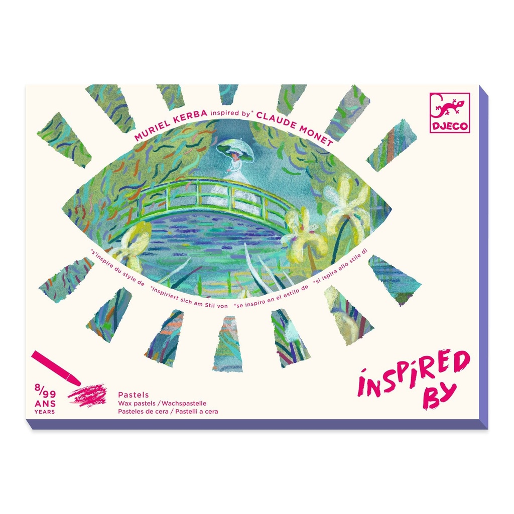 Coffret Inspired by Monet Sur l’étang aux Nymphéas 