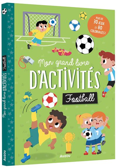 Mon grand livre d'activités Football