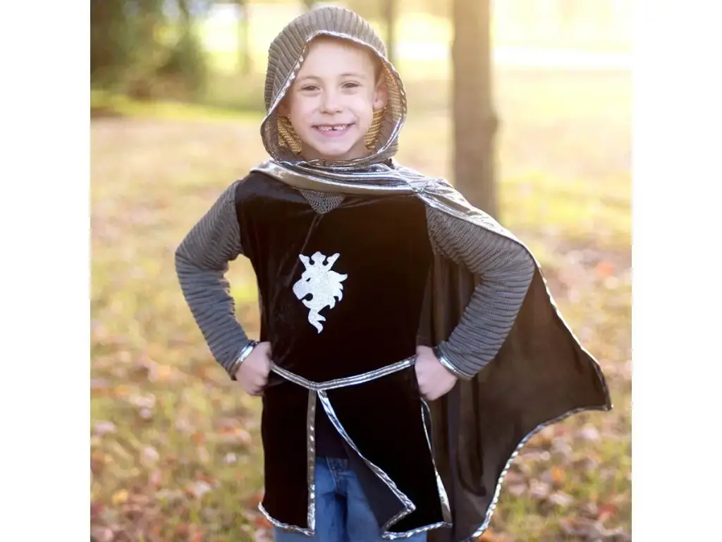 Costume de Chevalier Argenté 9-10 ans