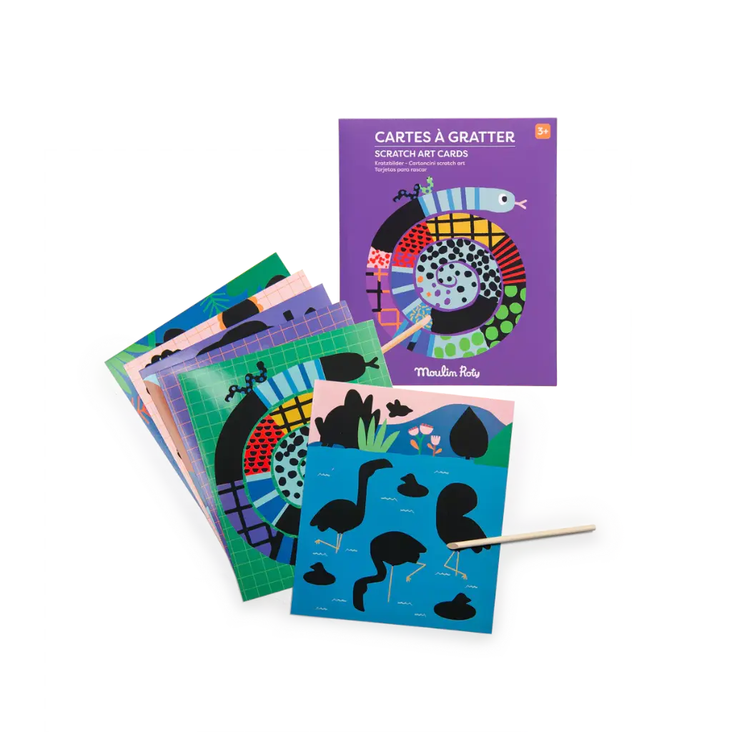 Cartes à gratter Les Toupitis