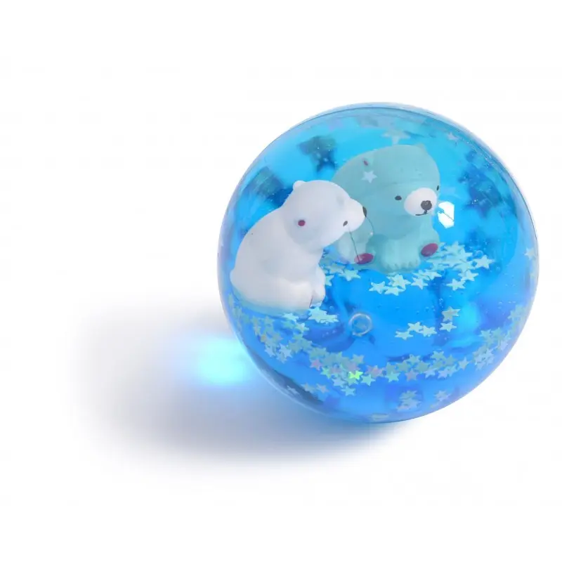 Balle rebondissante ours Les Petites Merveilles 