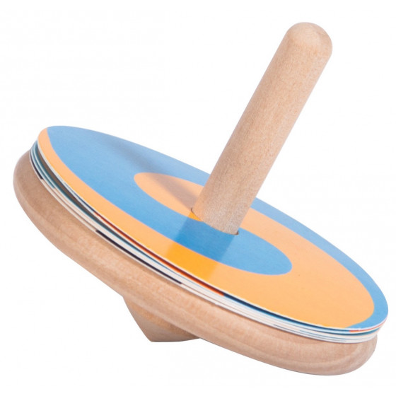 Toupie optique en bois Les petites merveilles