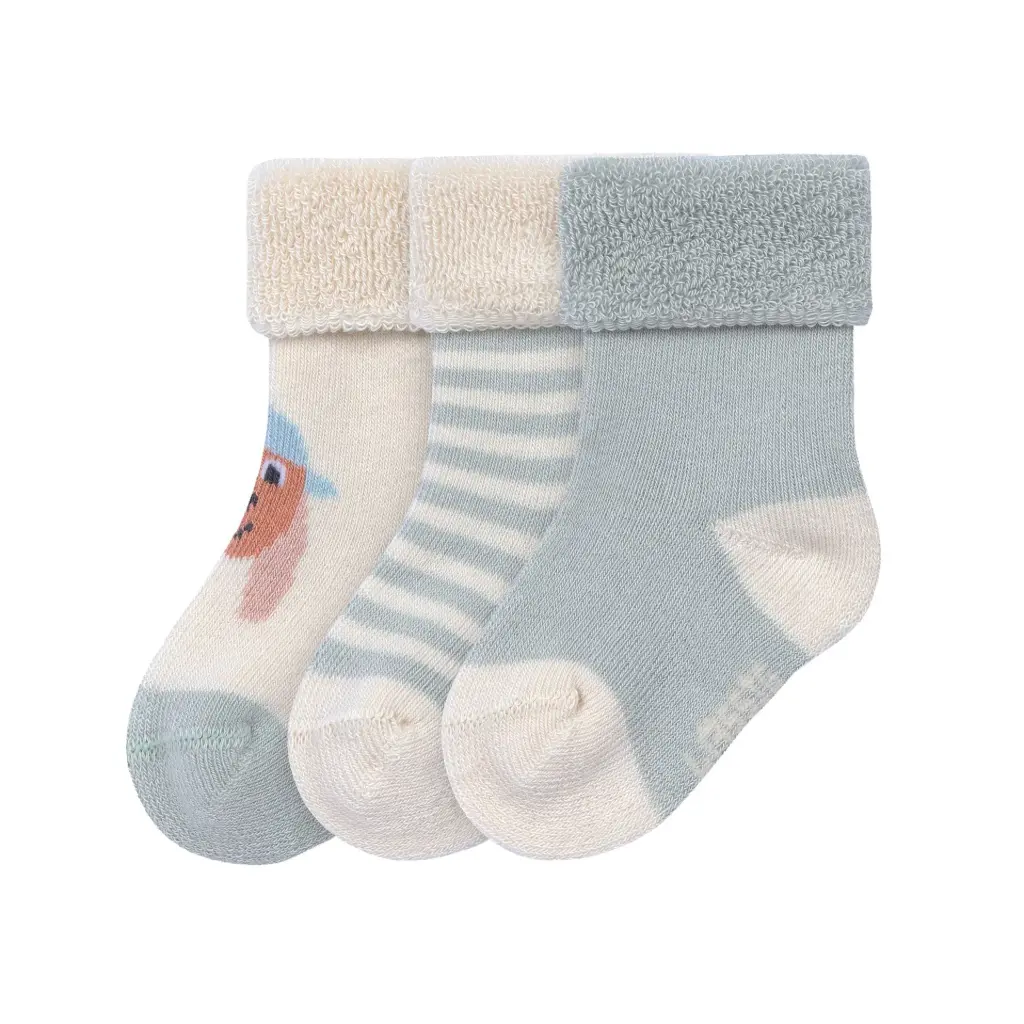 Chaussettes Bébé en coton Bio Chien (4-12 mois)