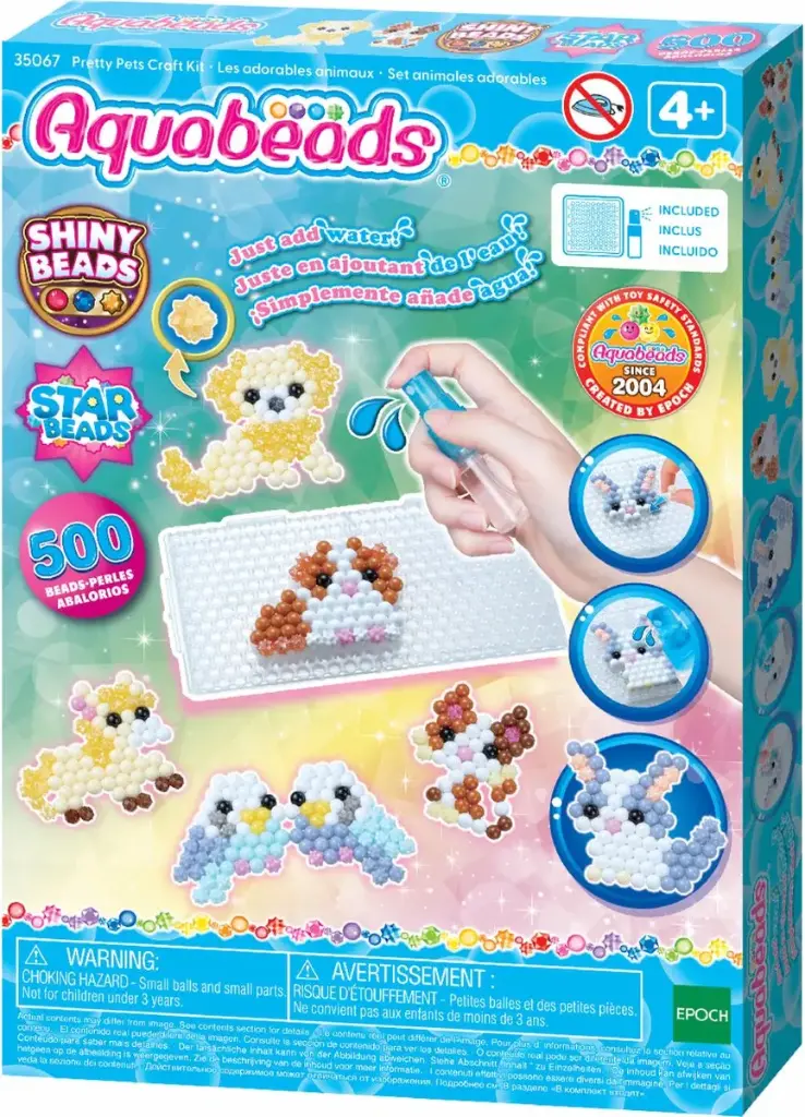 Aquabeads Le Kit des animaux mignons