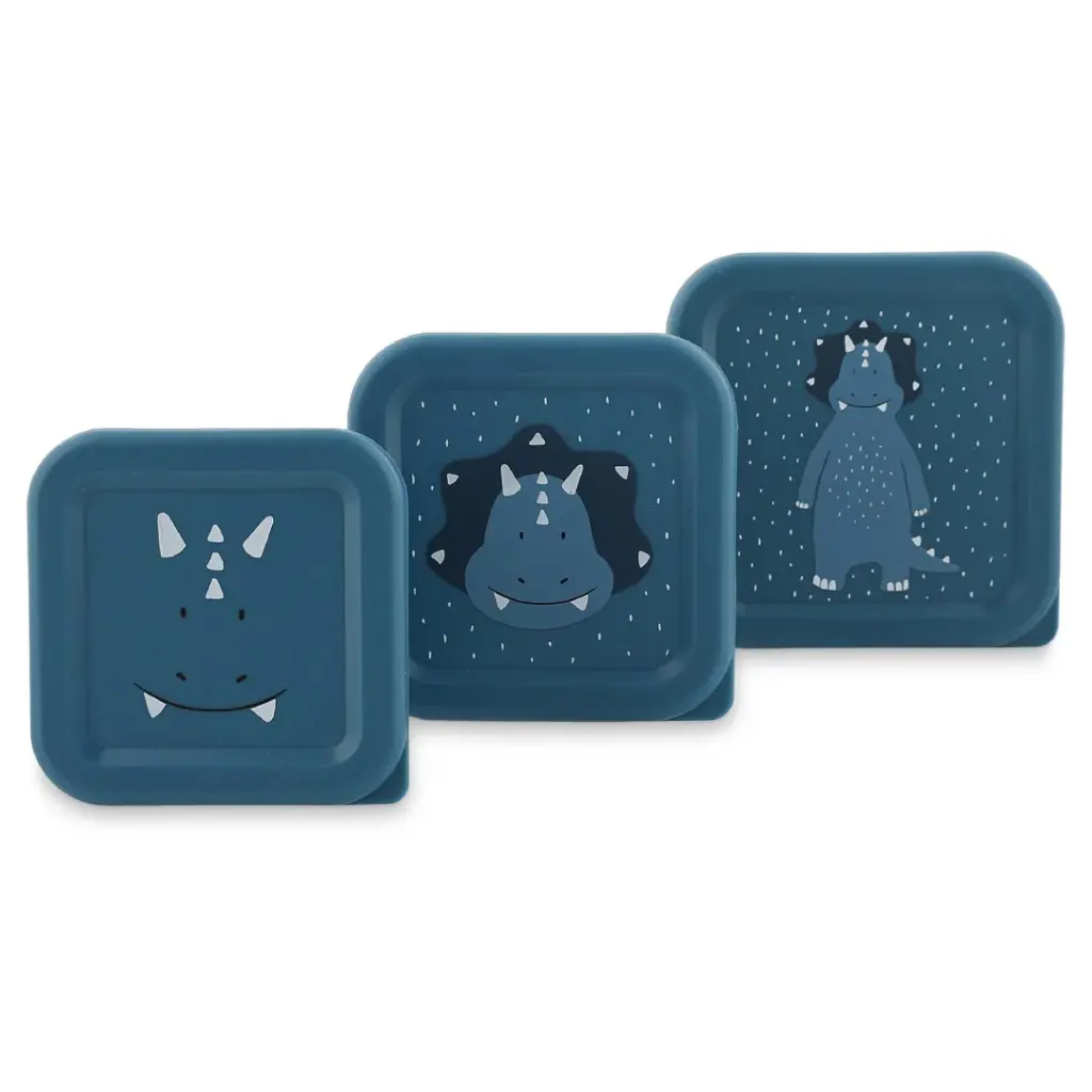 Boites à goûter 3pcs - Mr. Triceratops