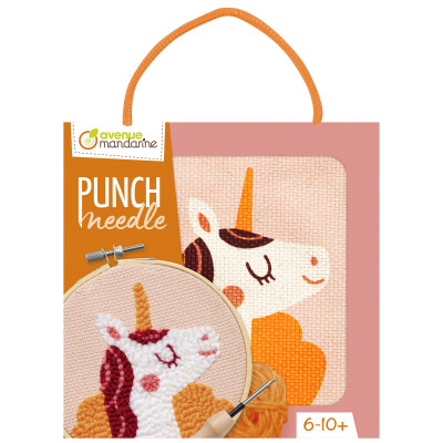 Punch Needle Licorne