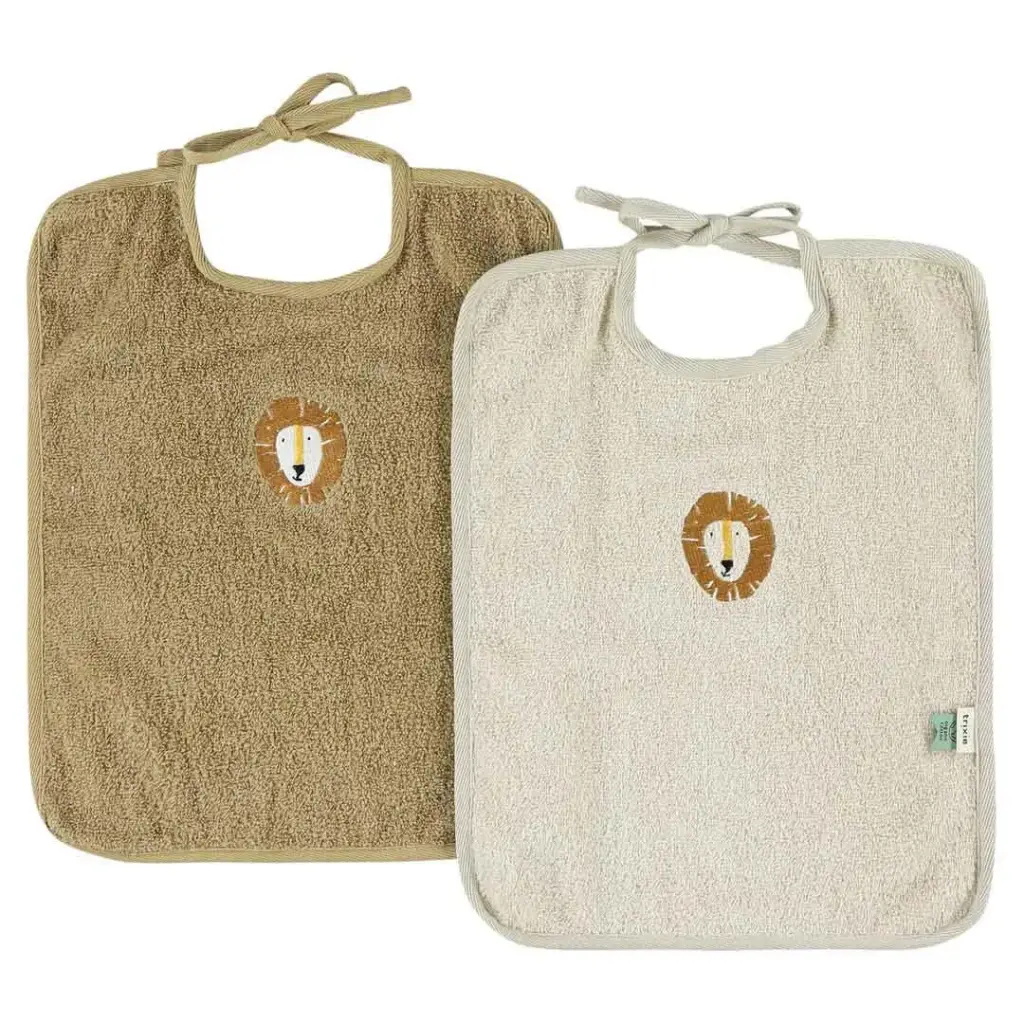 Bavoirs XL Aura Lion (2 pcs)