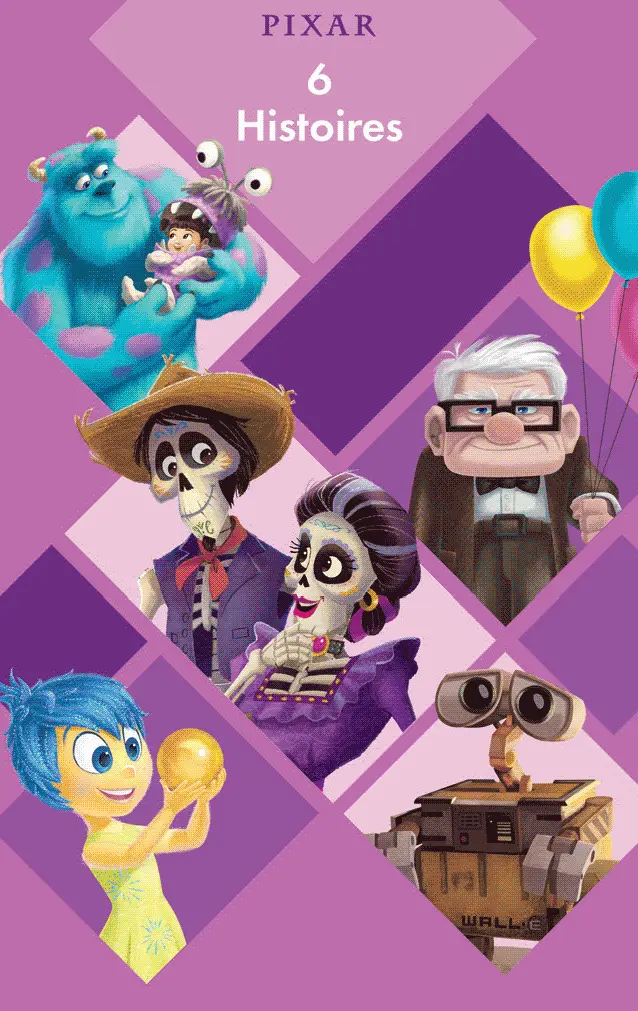 Carte à histoire Yoto : Pixar 6 histoires