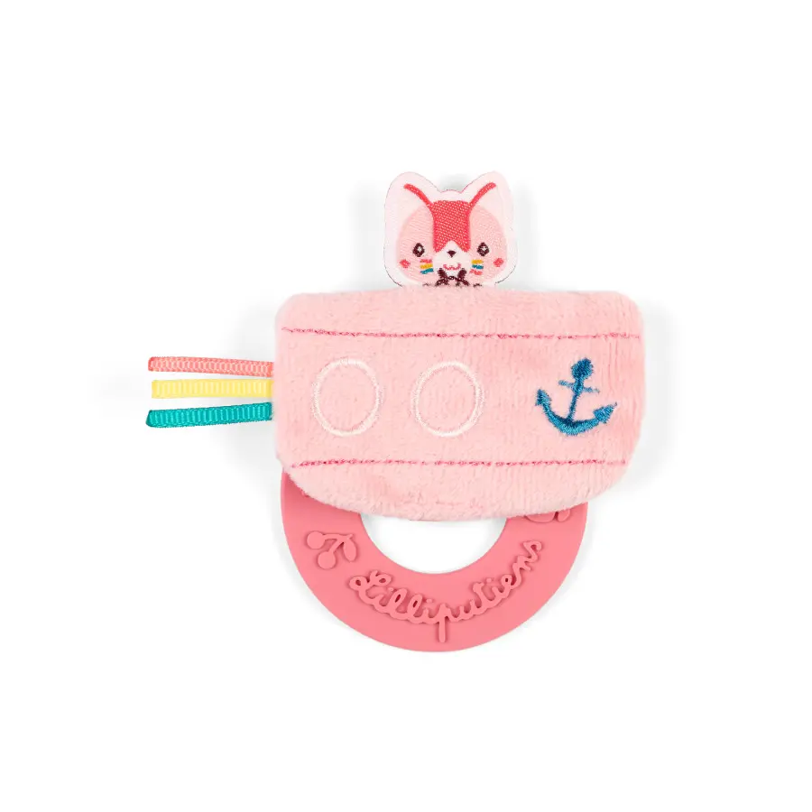 [LI-6981] Anneau de dentition Jeanne le chat 