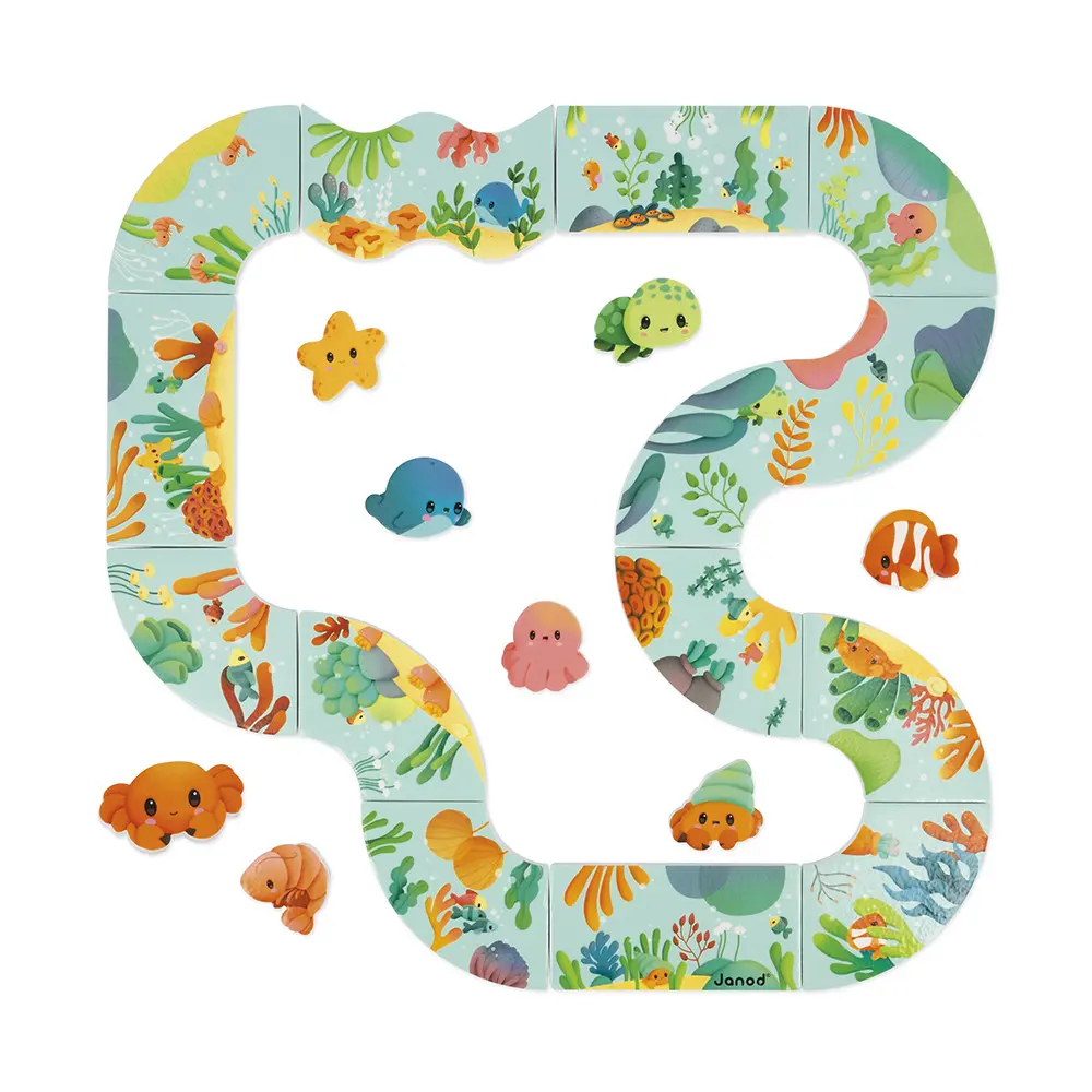 Parcours de Bain 13 pièces Janod