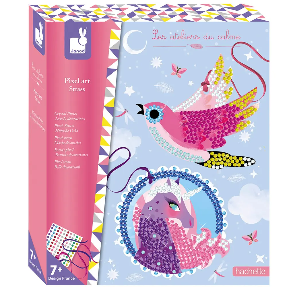 [JA-8219] Set Créatif Pixel Art Strass Jolies Décos