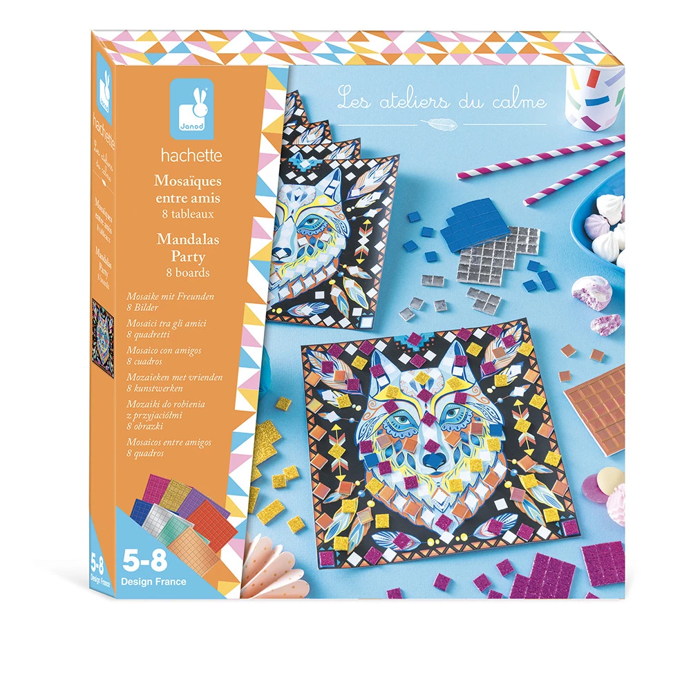Kit Créatif Mosaïques Mandala Party