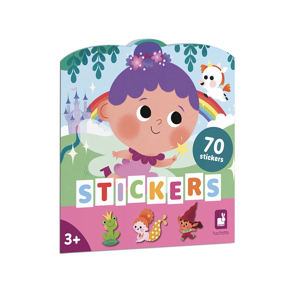 Cahier de stickers et décors Pays magiques 