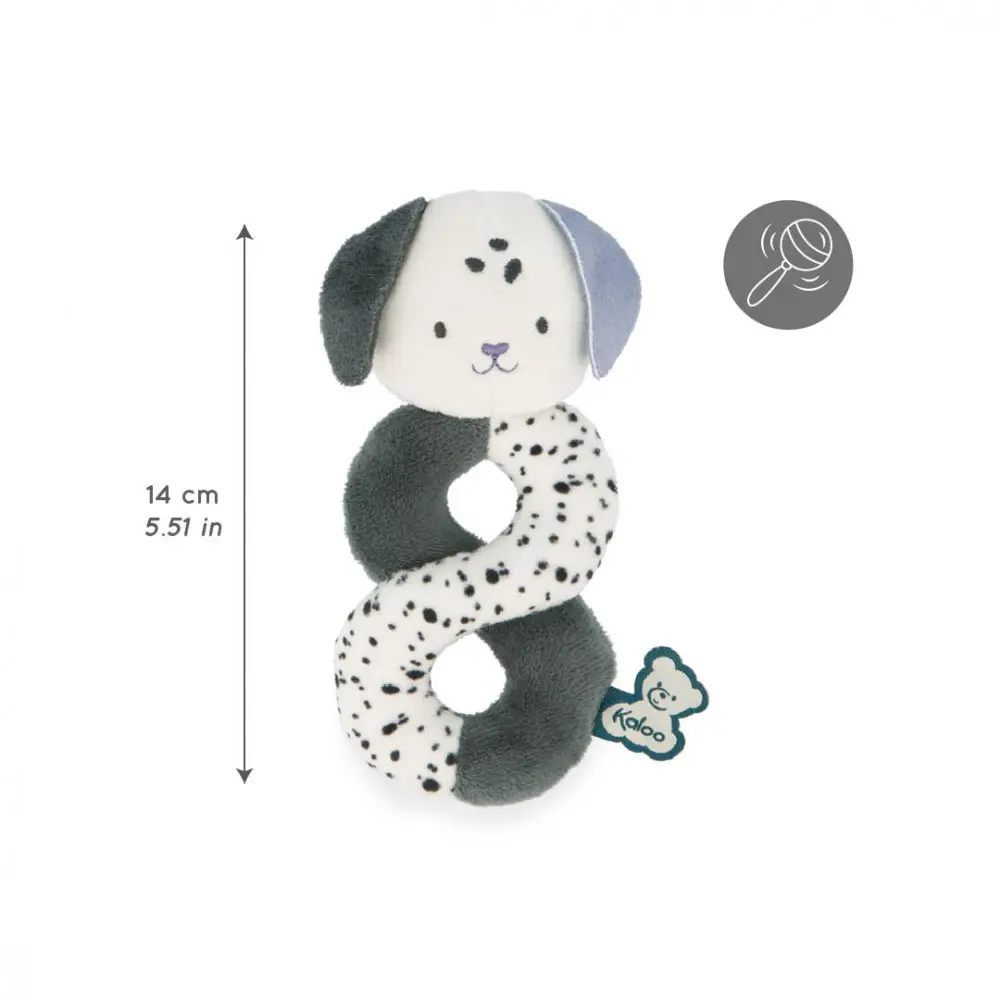 [KA-0098] Hochet chiot pour bébé 
