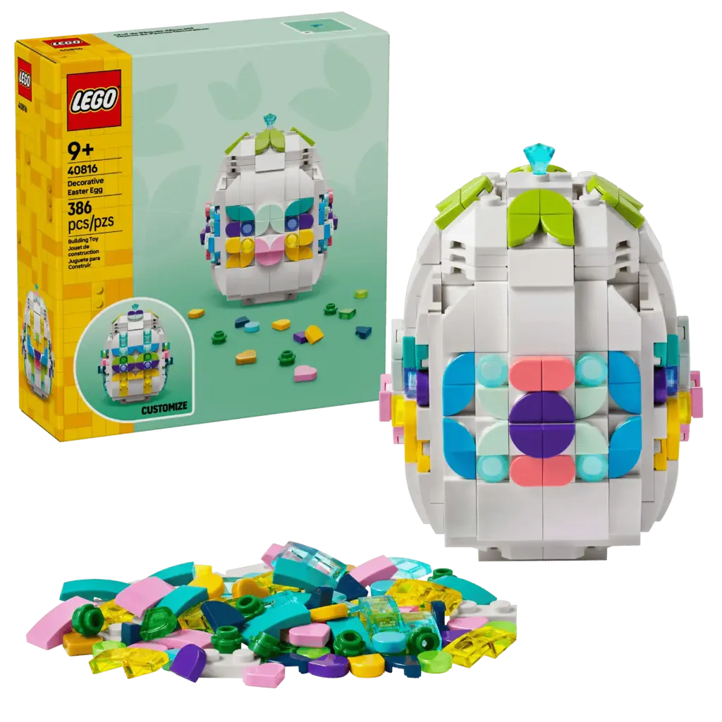 [LE-0742] L'oeuf de Pâques décoratif Lego