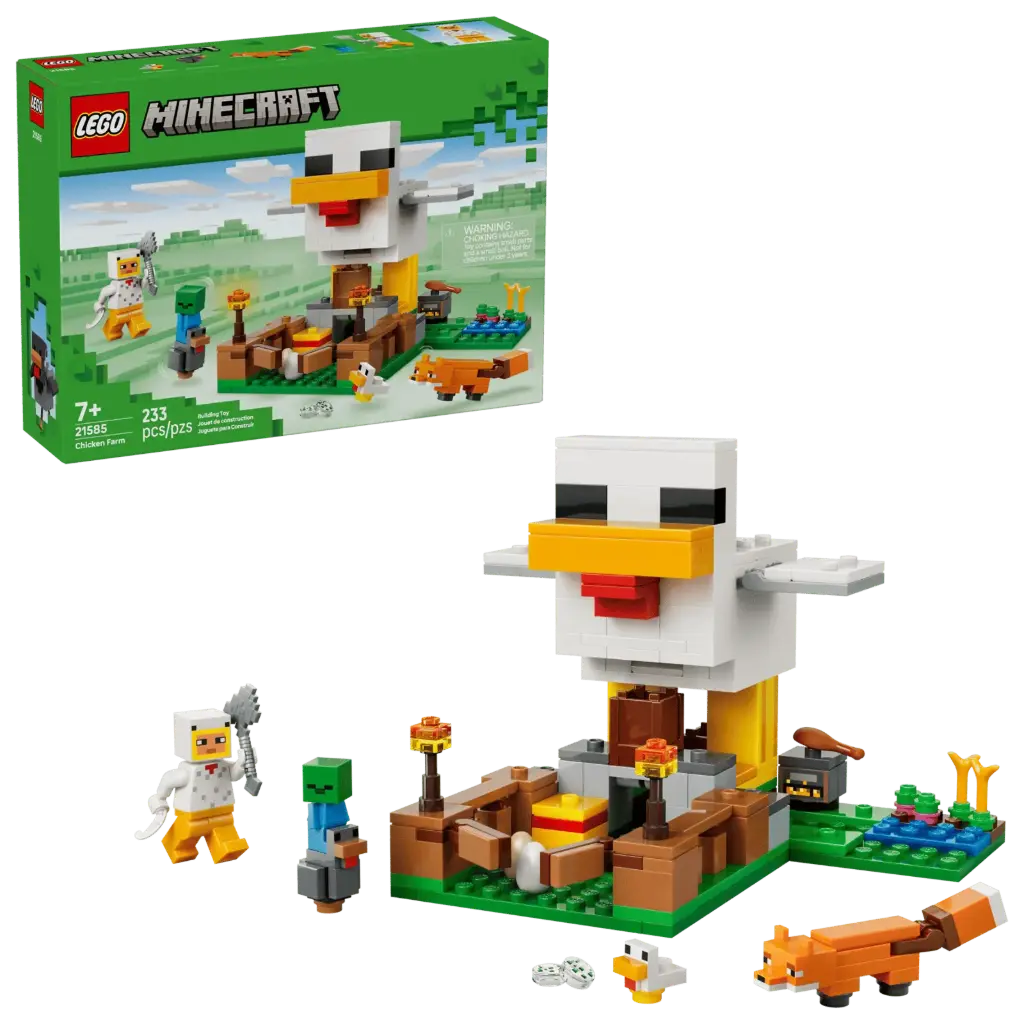La ferme à poulet Lego Minecraft