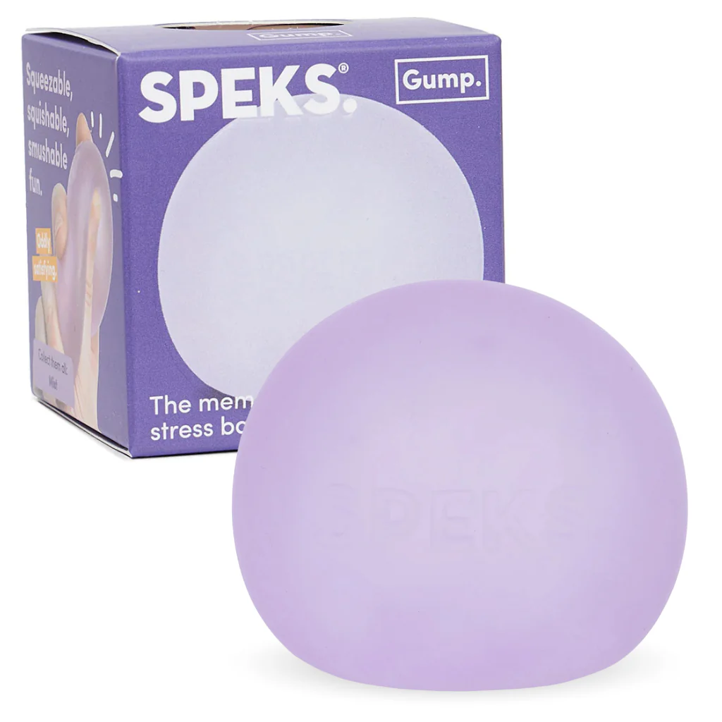 Balle anti-stress Gel - Mauve