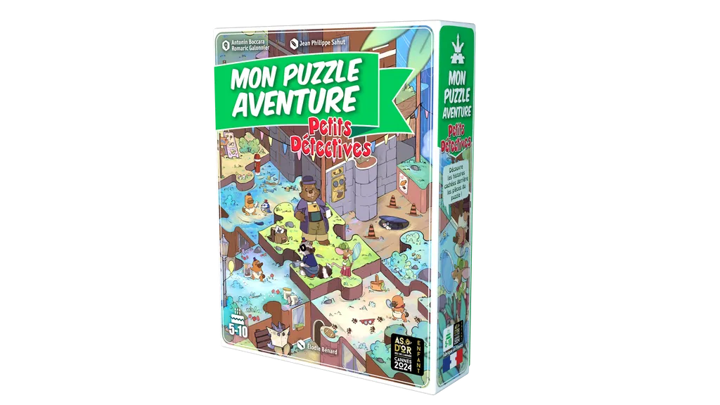 [GA-9174] Mon Puzzle Aventure Petits Détectives