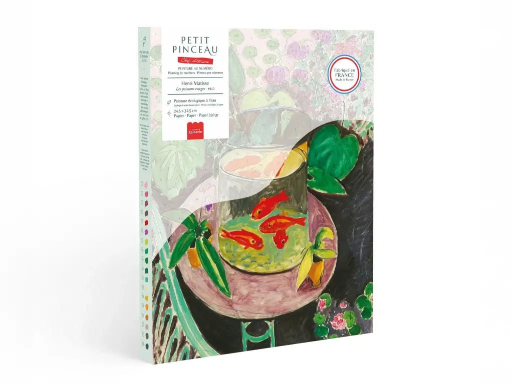[PE-7265] Kit de Peinture au Numéro Les poissons rouges Henri Matisse
