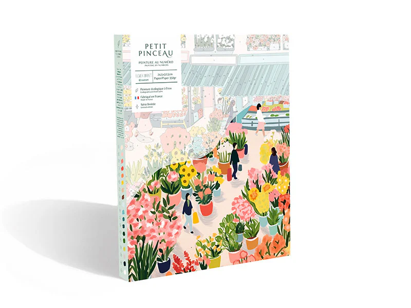 [PE-4255] Kit de Peinture au Numéro Flower Market