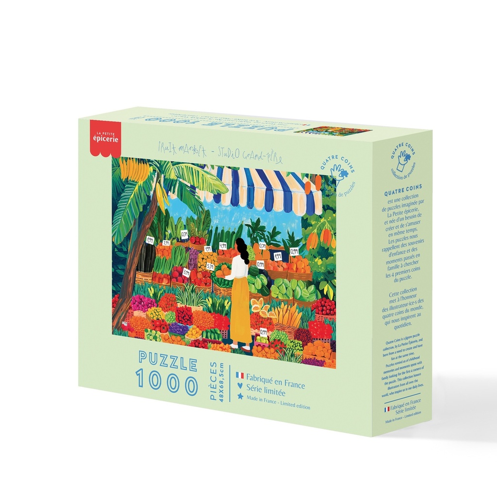 Fruit market Puzzle 1000 pcs