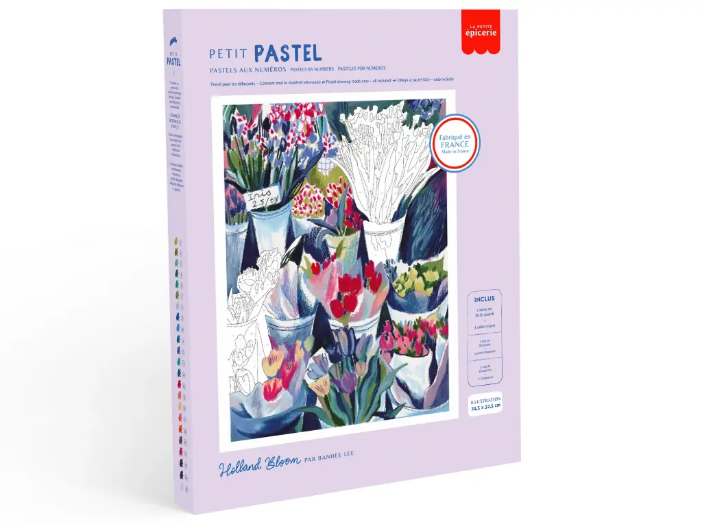 Kit de Pastels au numéro Holland Bloom