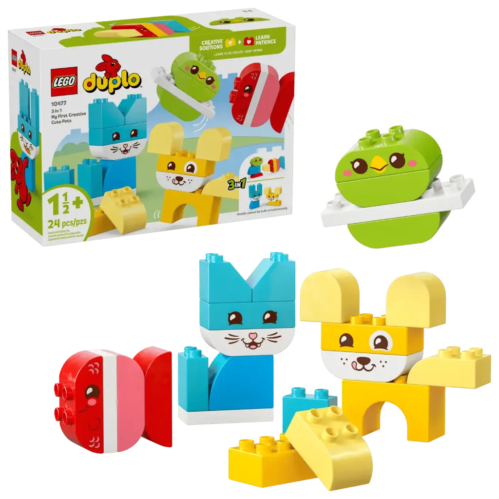 [DU-2039] Les jolis animaux créatifs 3 en 1 Duplo