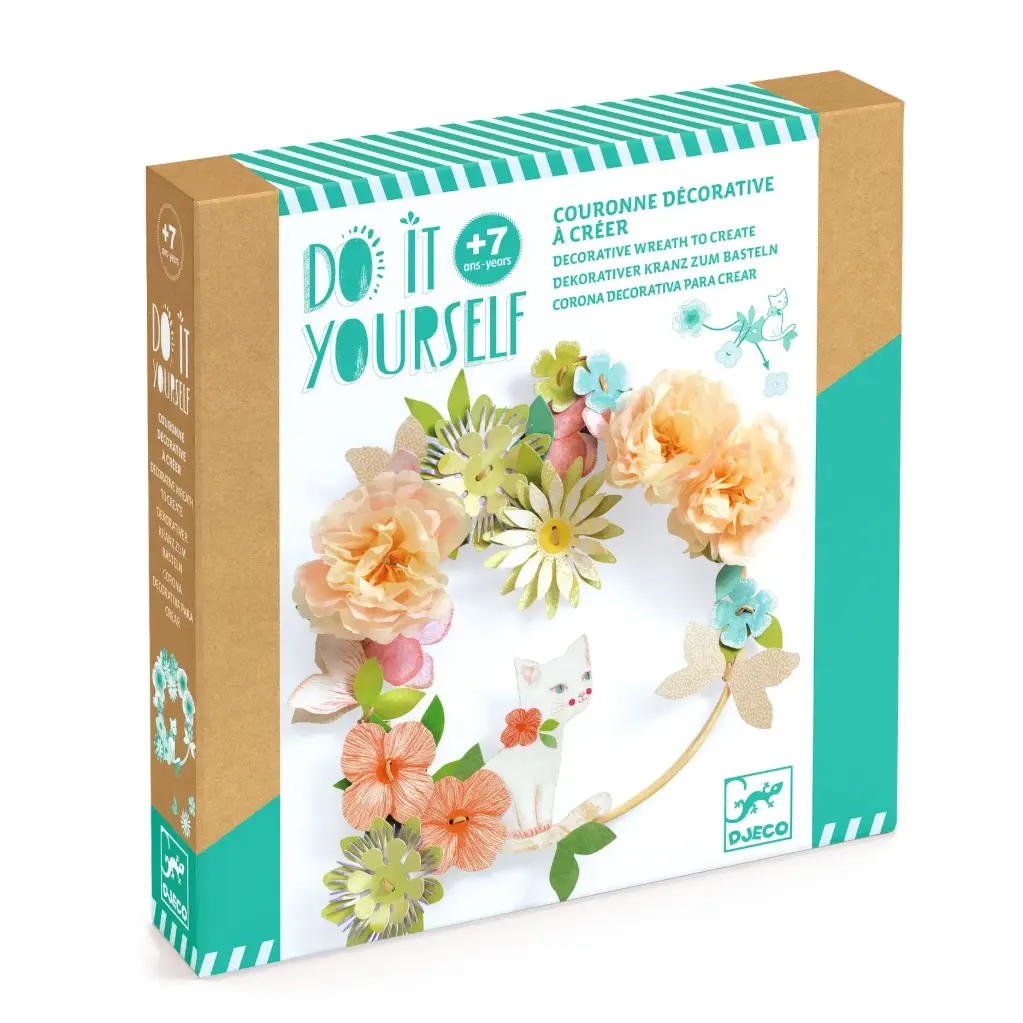 Couronne décorative à créer Dalia