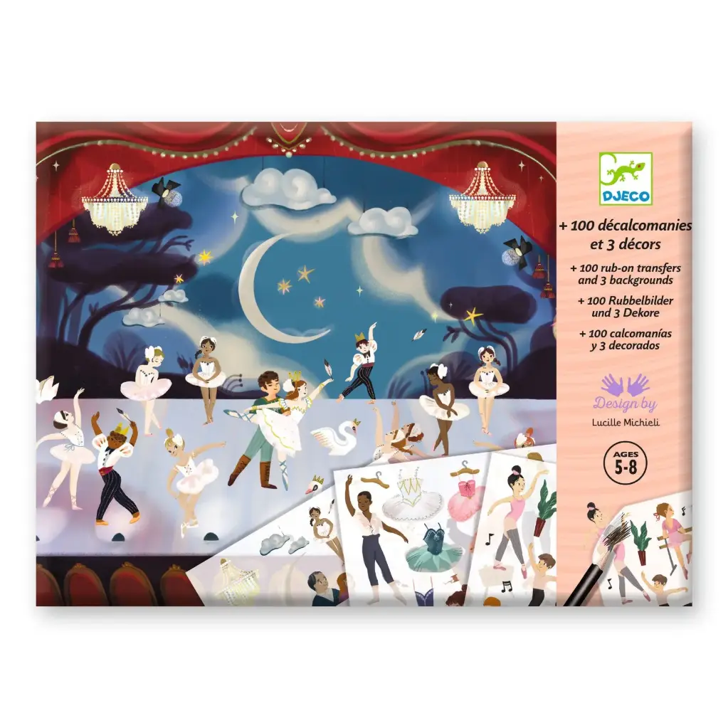 [DJ-3560] Decalcomanies et décors Petits rats de l'Opéra