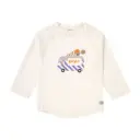 T-shirt de bains à manches longues enfants Anti-UV Glace Blanc 62-68 (3-6 mois)