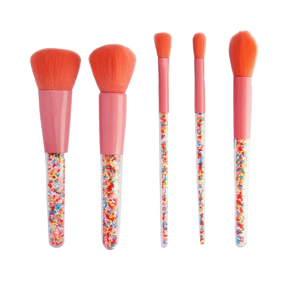 [OH-3007] Set de 5 pinceaux de maquillage Oh Flossy