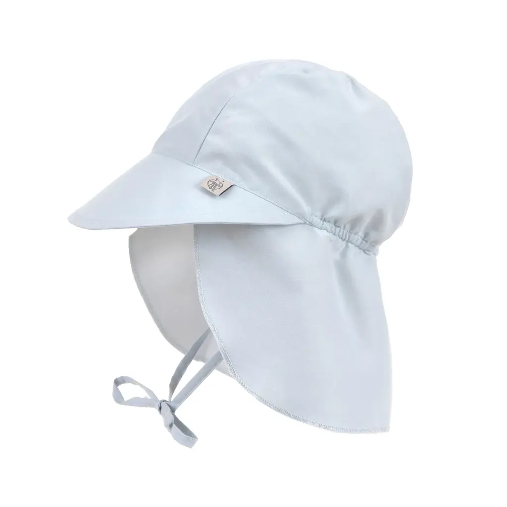 Casquette Protège-nuque Anti-UV Bleu 41-44 (3-6 mois) Lassig