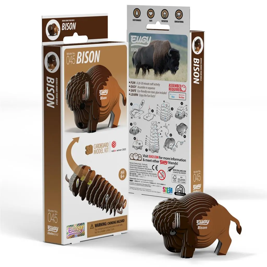 Eugy 3D Bison