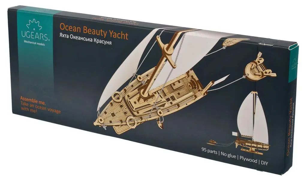 Maquette Ocean Beauty Yacht 