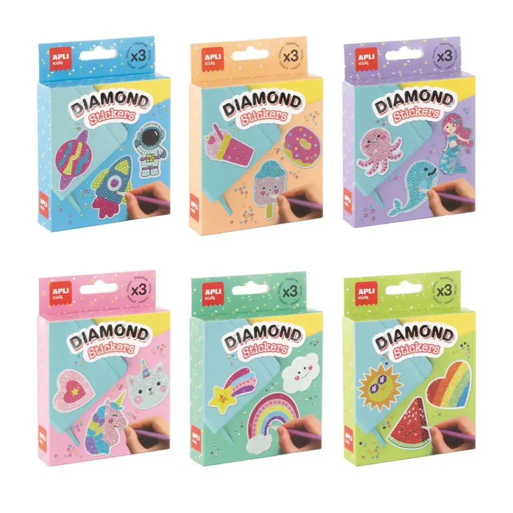 Diamond Stickers Arc-en-ciel