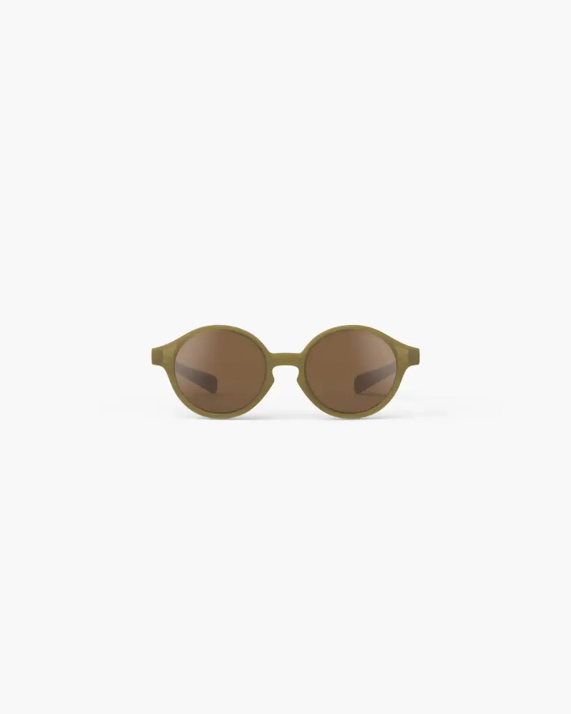 [IZ-3003] Lunettes de soleil Izipizi Baby #D Glossy Khaki (0-3 ans)