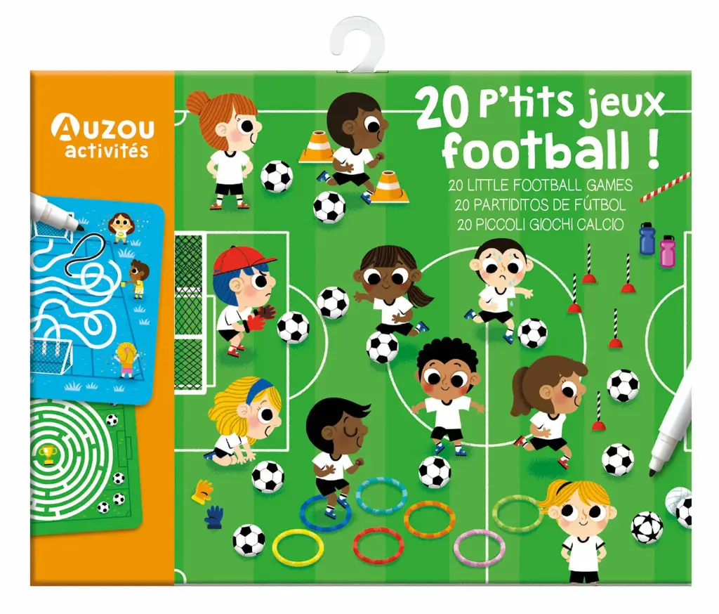 [AU-4891] 20 p'tits jeux football ! Auzou