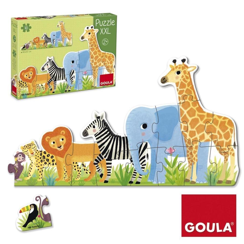 [GO-4267] Puzzle XXL Jungle 16 pcs