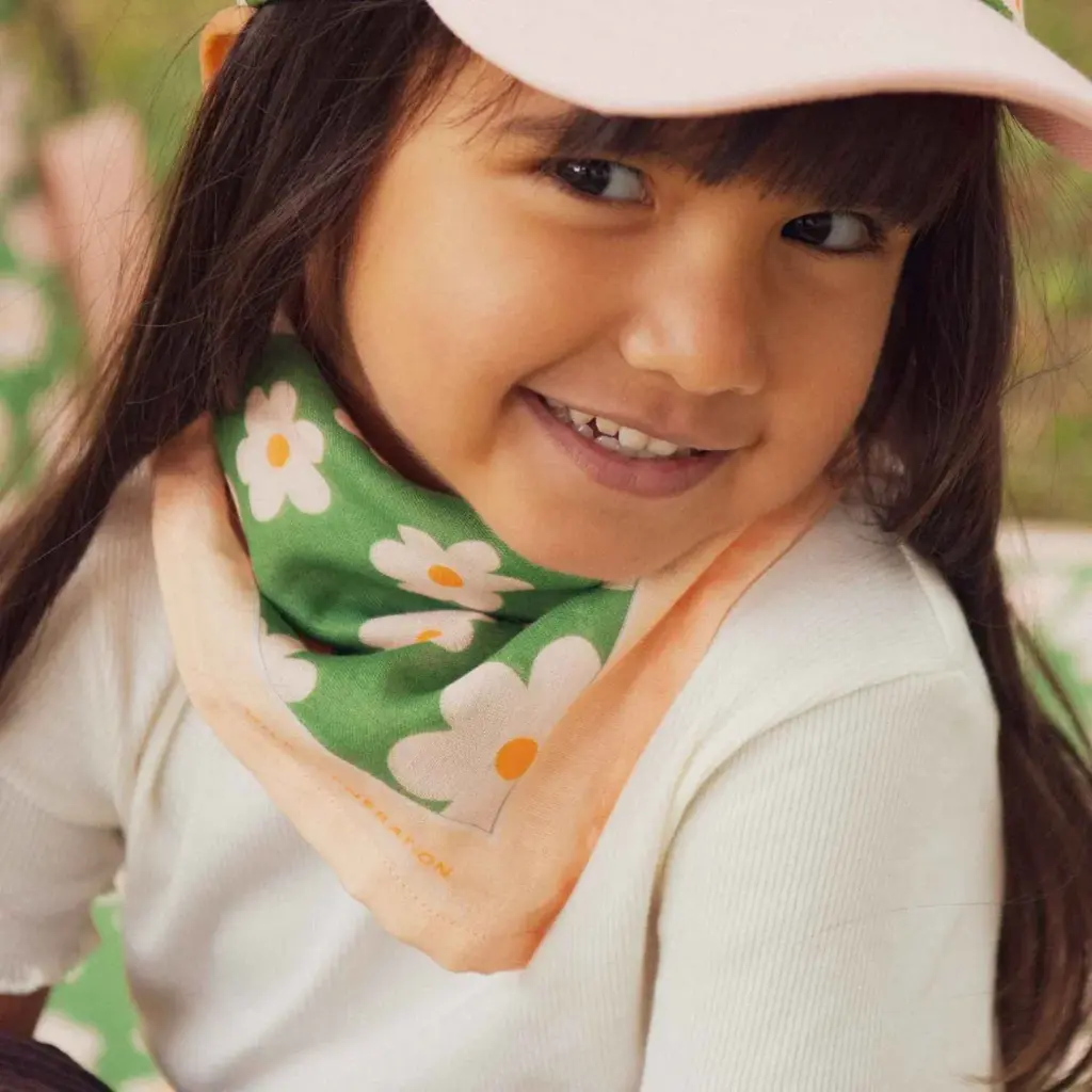 [CH-5862] Foulard Flower Power Enfant Chamaye