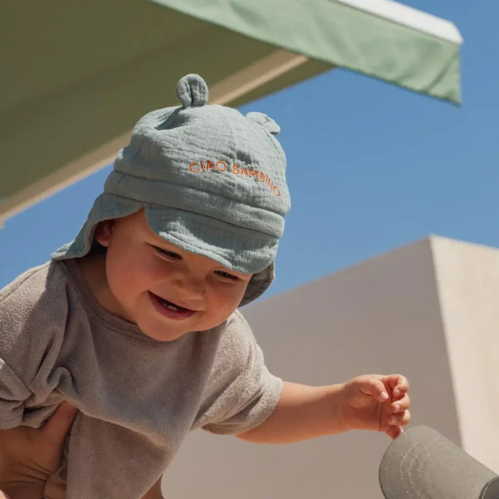 [CH-1468] Chapeau bébé Ciao Bambino 3-6 mois Chamaye