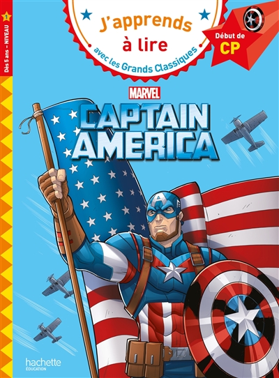 [HA-7127] J'aime lire Début du CP - Captain America