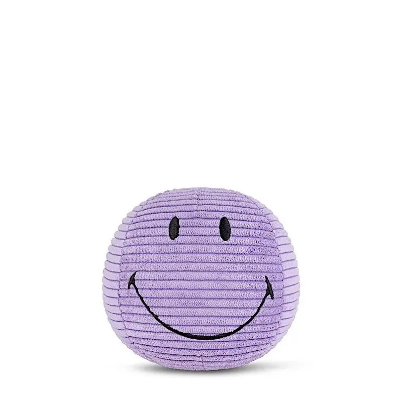 [BO-9506] Smiley Corduroy Dark Purple 13 cm